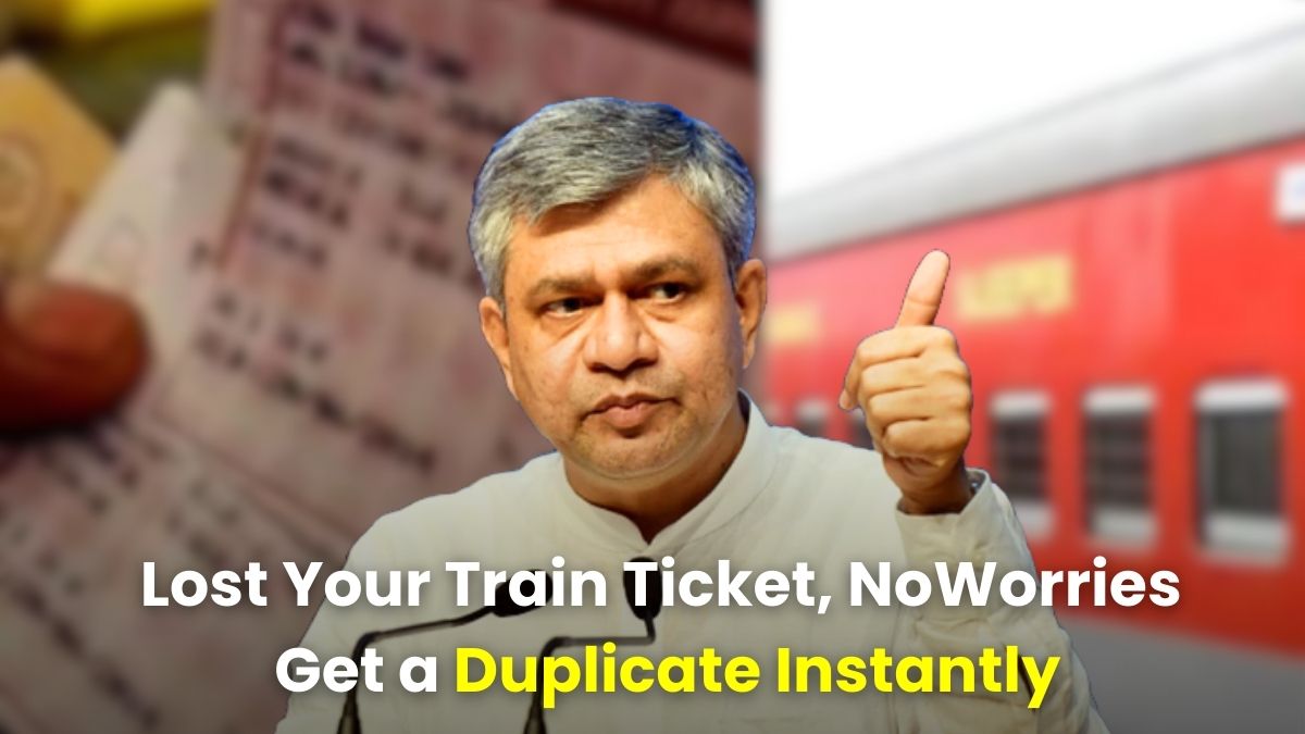Duplicate Train Ticket